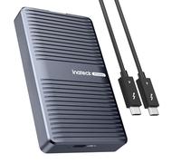 Inateck Carcasa de Aluminio para SSD NVMe M.2 a 40Gbps, USB4.0/Thunderbolt 3/4, Instalación Sin Herramientas, Admite 2280 SSD, M-Key, FE2029