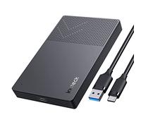 Inateck Carcasa Disco Duro USB 3.2 Gen 2(USB 3.1 Gen 2) para Discos Duros y SSD de 2,5 Pulgadas, Caja Disco Duro hasta 6 Gbps, con UASP, FE2014