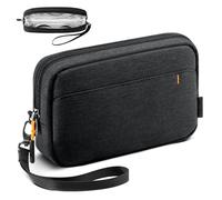 Inateck Electronics Organizer, Organizador de Viaje Resistente a Salpicaduras, Bolsa Multiusos para Accesorios, Compatible con ratón, Cables, alimentación móvil, Unidad Flash USB - Negro