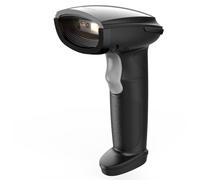 Inateck Escáner de Código de Barras Bluetooth, Lector de Código de Barras Inalámbrico USB 1D 2D Portátil, 1 Carga 3 Meses, Lector Código Barras con App y SDK, BCST-23, Oscuro