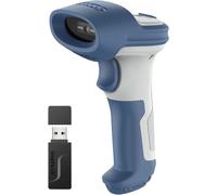 Inateck Escáner de código de Barras inalámbrico 1D 2D, conexión Bluetooth 5.0 y 2.4Ghz, USB 3 en 1, Soporte de Lectura de códigos de Barras en Pantalla, BCST-73
