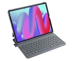 Inateck Funda con teclado para iPad Air 13 M4 2026/M3/M2, ultraligera, 574 | Compatible con iPad Pro de 12,9 pulgadas 6/5/4/3. Gen con compartimento para bolígrafos, AirTap, gris