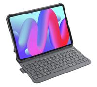 Inateck Funda para iPad de 10 generación con Teclado, Funda Ultraligera para iPad Air 6 11 Pulgadas 2024, iPad 10 Gen 2022, iPad Air 5/4 (2022/2020) 10,9 Pulgadas, iPad Pro 11 4/3/2/1, QWERTZ, con