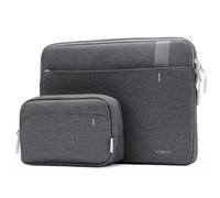 Inateck Funda Portátil 13 Pulgadas 360° Protección, Gris Oscuro | Compatible con MacBook Air M5-M1 2026-2018, Pro M2/M1 2022-2016, MacBook Neo 2026, Surface Pro 11-3