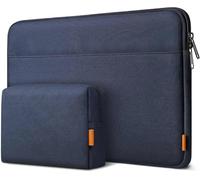 Inateck Funda Portátil 14 Pulgadas con Bolsa Accesorios, Azul