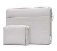 Inateck Funda Portátil 14 Pulgadas con Bolsa Accesorios, Gris Medio