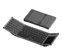 Inateck kb06101_steel gray teclado hogar rf wireless + bluetooth qwert