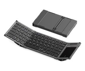 Inateck kb06101_steel gray teclado hogar rf wireless + bluetooth qwert