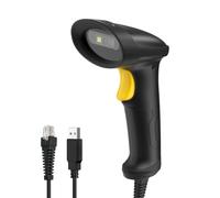 Inateck - Lector de códigos de barras USB 1D 2D QR con cable, alcachofa de código de barras para Windows, MacOS, Android, iOS, Linux, Hyper A60