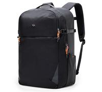 Inateck Mochila de viaje 38,5L de nailon reciclado, mochila de cabina para negocios con acceso rápido TSA, compatible con portátil de 15,6-16", sistema trasero ligero y transpirable