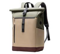 Inateck Mochila Escolar Mochila para Portátil Bicicleta Mochila Portatil 17 Pulgadas, Mochila Casual Mujer Hombre Viaje Roll Top 25L-30L, resistente a las salpicaduras, Bolso de Escolar de Moda