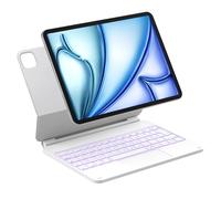 Inateck NeoMagic KB09119 Funda con teclado magnético para iPad Air de 11 pulgadas M3/M2 (2025/2024), Air 5/4, Magic Keyboard para iPad Pro de 11 pulgadas 4/3/2/1, soporte independiente