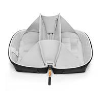 Inateck Organizador Cables Viaje, Bolsa con Asa para Accesorios Resistente a Las Salpicaduras, Bolsa Organizadora de Artilugios, Organizador de Cables USB (Negro, Small)