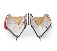 Inateck Organizador Electrónico Multifuncional, Bolsa de Accesorios, Cargadores, Auriculares, Ideal para Viajes, Desplazamientos y Más, Marfil