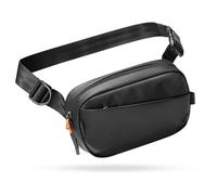 Inateck Riñonera Bloqueo RFID, Bolsa de Cintura Fashion con Correa Ajustable, Bolsa Crossbody Resistente al Agua para Hombres y Mujeres, Bolsa Sling Multifuncional para Viajes, Paseos, Ciclismo