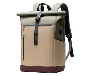 Inateck Roll Top 25L-30L Mochila para Portátil 17 Pulgadas,Mujer Hombre,resistente a las salpicaduras, Bolso de Escolar de Moda,para Bicicleta,Viaje,Casual