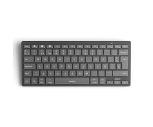Inateck Teclado Bluetooth Inalámbrico Español, Conexión Triple (3 en 1). Compatible con iPad Pro/Air/Mini (10.9/10.2/9.7″), Windows, Android, iOS. Diseño Ergonómico Ultradelgado con Teclas Agrandadas.