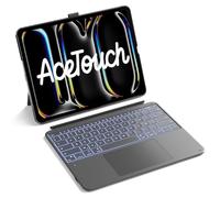 Inateck Teclado Bluetooth Ultrafino para iPad,N0046 Gray