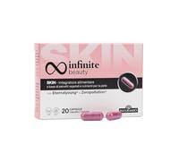 INaturando INFINITE BEAUTY - Complemento alimenticio para la piel con Eternalyoung y Zeropollution - 20 cápsulas