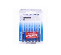 Inava Cepillo Interdental Mono Compact Negro 4+2 uds
