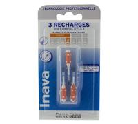 Inava Trio Cepillos 3 Recambios Para Trio Compact/Flex - ISO3 1,2 mm