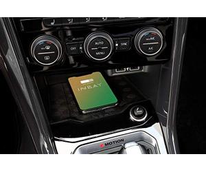 Inbay Cargador inalámbrico para Volkswagen T-ROC A1 10 W Coche Carga inductiva para Smartphone teléfono móvil Coche Carga inalámbrica Qi Certificado para instalación de Coche Integrado inalámbrico