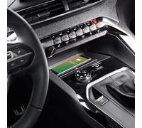 INBAY Qi - Soporte para teléfono móvil (10 W, inductivo/inalámbrico, Apto para Peugeot 3008/5008 (M)
