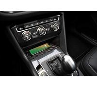 INBAY Qi - Soporte para teléfono móvil (10 W, inductivo/inalámbrico, Apto para VW Tiguan (AD1), Tiguan Allspace (AD1), Accesorio de Soporte para Coche