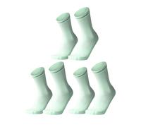 INBIKE Calcetines Deporte Mujer Running Crossfit Senderismo Deportivos Trekking Largos Ropa Antiampollas Antirozaduras Trabajo Calcetines Altos Mujer Correr Montaña Verde