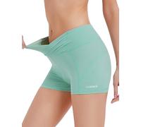 INBIKE Culotes Ciclismo para Mujer Ropa Culote Ciclista Interior Pantalones Cortos Bicicleta con Badana Gel MTB con 3D Acolchado De Gel para Bici Verde L