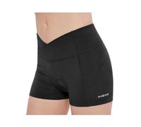 INBIKE Culotes Ciclismo para Mujer Ropa Culote Ciclista Interior Pantalones Cortos Bicicleta con Badana Gel MTB con 3D Acolchado De Gel para Bici 2-Negro S