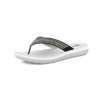 inblu Chanclas de Mujer con pedrería y Suave Plantilla Acolchada, Tallas 35 a 41, Negro, 36 EU