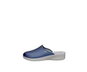 inblu Chanclas de Mujer sanitarias anatómicas cómodas para casa, Trabajo, Hospital, Jeans, 36 EU