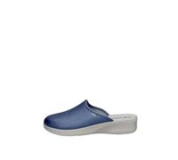 inblu Chanclas de Mujer sanitarias anatómicas cómodas para casa, Trabajo, Hospital, Jeans, 37 EU