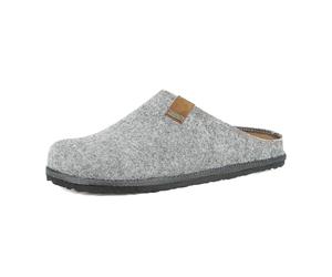 inblu Pantofole da uomo ecofriends in feltro, Zapatillas Bajas Hombre, Gris, 44 EU