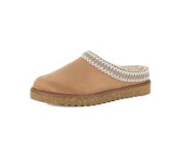 inblu Pantofole Donna con Ecopelliccia E Bordo Cucito, Calde E Comode, Tomaia Tessuto, Suola Sintetica, Pantuflas Mujer, marrón, 35 EU