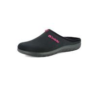 inblu Pantofole Donna Monocolore, Leggere E Flessibili con Sottopiede Imbottito, Altezza Tacco 3 Cm, Pantuflas Mujer, Negro, 41 EU