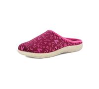 inblu Pantofole Donna Pattern Scritta Love, Suola Leggera E Flessibile, Pantuflas Mujer, Granate, 38 EU