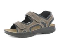 inblu Sandalias de Hombre de Senderismo con Doble Cierre de Velcro y Plantilla Acolchada, cómodas y funcionales, de 39 a 46, Deportivas, marrón, 43 EU