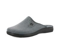 inblu | Zapatillas de invierno para hombre con logotipo y plantilla de tejido acolchado, suela ligeramente elevada, gris, 40 EU