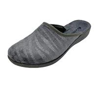 inblu Zapatillas de Mujer con Parte Superior Decorativa Zapatillas Suela plana y Flexible Cómodas y Ligeras para el Día a Día Zapatos para el Hogar Color Gris Talla 39