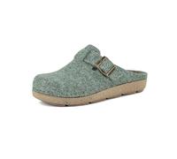 inblu Zapatillas Ecofriends, Zuecos Mujer con Hebilla Ajustable, Suela Y Empeine de Material Reciclado, Menta, 39 EU