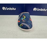 Inblu Zapatillas Pitufina Esponja, Niño - (Azul Noche)