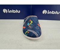 Inblu Zapatillas Pitufina Esponja, Niño - (Azul Noche)