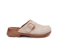 inblu Zuecos TF000003 Marfil con Hebillas Ajustables para Mujer - Mujer Color: No Aplica Talla: 39