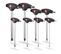INBUS® 70129 Set de llaves hexagonales con mango en T 8pz, 2-10mm, con HybridTouch - Made in Germany