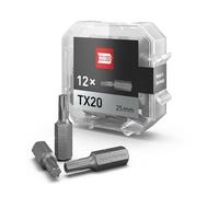 INBUS® 74421 Bit-Box TX20 × 25mm, 12 Piezas - Made in Germany