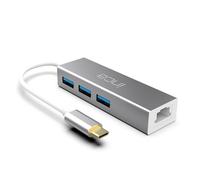 Inca Adaptador ITPC-3T Tipo C > 3 x USB-A, 1 x RJ45, 1000 mbps
