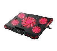 INCA ARRAX GAMING NOTEBOOK COOLER 5X FAN, 6 STEPS, 2X USB, 13 '-17'