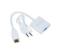 Inca Cable convertidor de HDMI a VGA IHTVJ-7 (Negro)